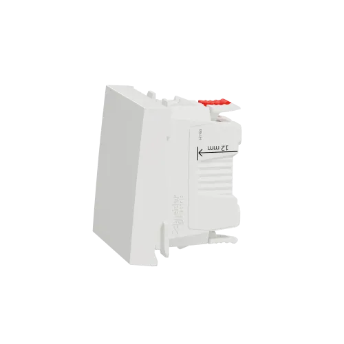 Выключатель проходной 1-клавишный, белый, 2 модуля, Unica New Schneider NU320318