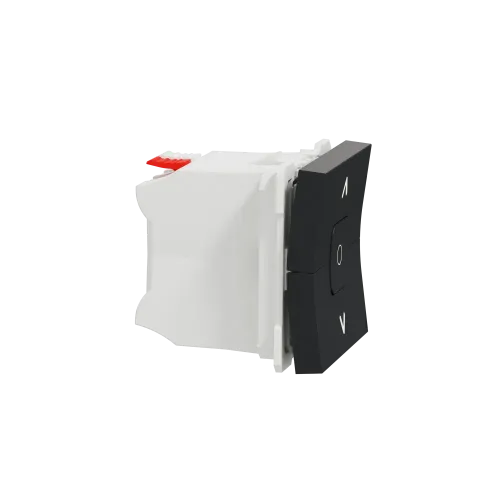 Выключатель для жалюзи 2-клавишный, антрацит, 2 модуля, Unica New Schneider NU320854