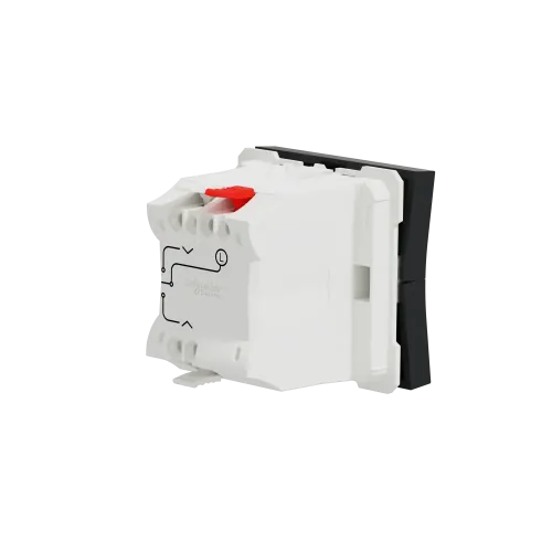 Выключатель для жалюзи 2-клавишный, антрацит, 2 модуля, Unica New Schneider NU320854