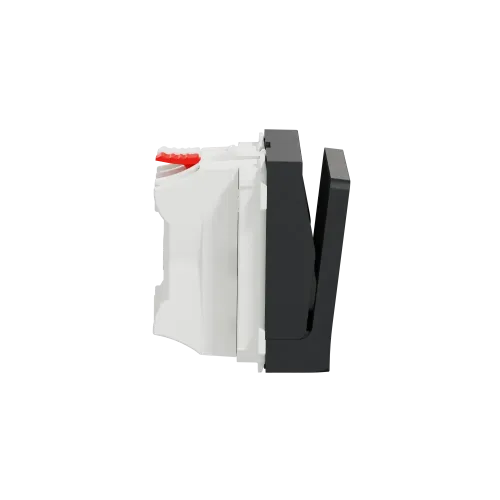 Выключатель карточный с подсветкой, антрацит, 2 модуля, Unica New Schneider NU328354
