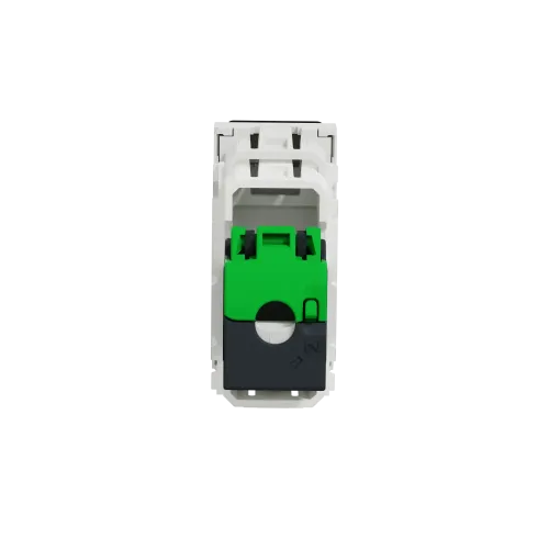Розетка компьютерная RJ45, 5 UTP, белый, 1 модуль, Unica New Schneider NU341018