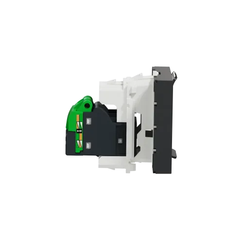 Розетка компьютерная RJ45, 5 UTP, антрацит, 2 модуля, Unica New Schneider NU341154