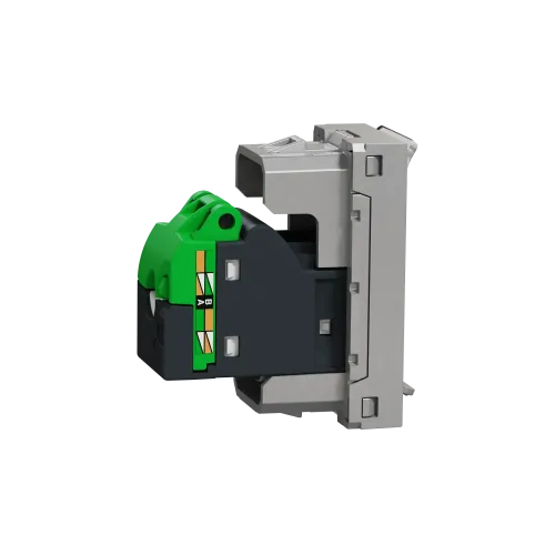 Розетка компьютерная RJ45, 5, STP, алюминий, 1 модуль, Unica New Schneider NU341230