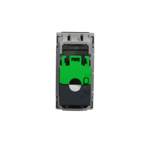 Розетка компьютерная RJ45, 5, STP, алюминий, 1 модуль, Unica New Schneider NU341230