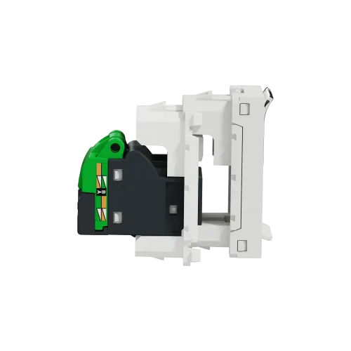 Розетка компьютерная RJ45, 6, UTP, белый, 1 модуль, Unica New Schneider NU341418