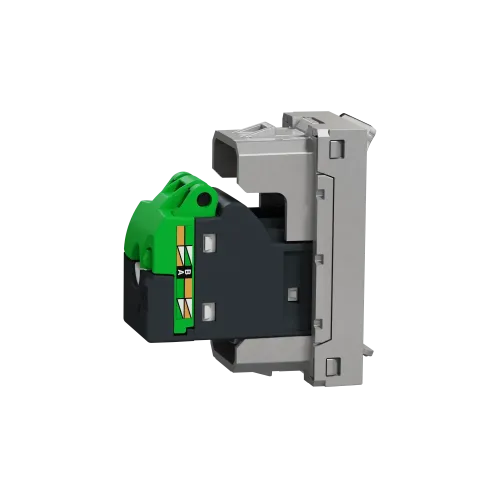 Розетка компьютерная RJ45, 6 UTP, алюминий, 1 модуль, Unica New Schneider NU341430