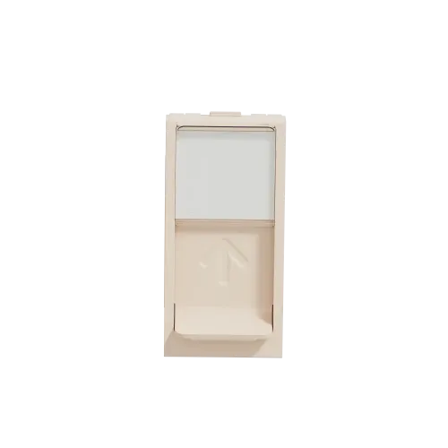 Розетка компьютерная RJ45, 6, UTP, бежевый, 1 модуль, Unica New Schneider NU341444