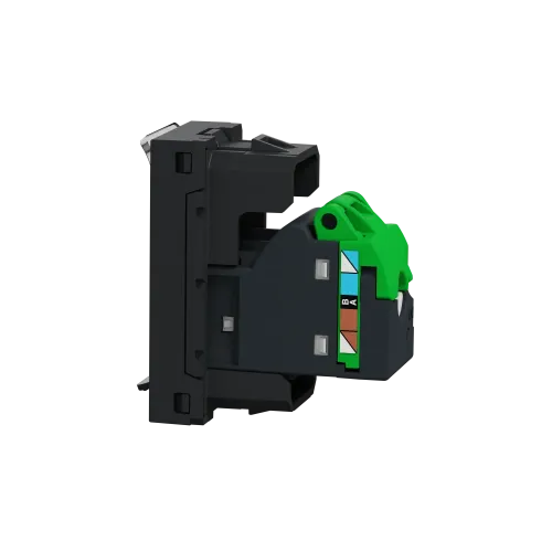 Розетка компьютерная RJ45, 6 UTP, антрацит, 1 модуль, Unica New Schneider NU341454