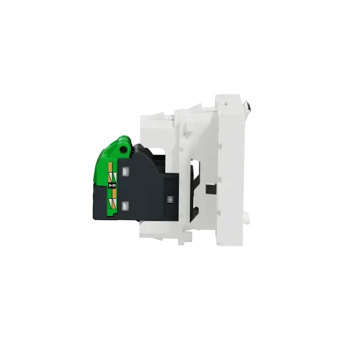 Розетка компьютерная RJ45, 6 UTP, белый, 2 модуля, Unica New Schneider NU341518