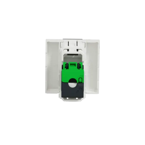 Розетка компьютерная RJ45, 6 UTP, белый, 2 модуля, Unica New Schneider NU341518