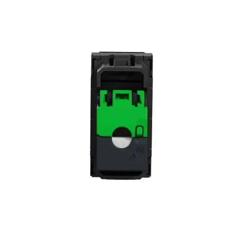 Розетка компьютерная RJ45, 6 STP, антрацит, 1 модуль, Unica New Schneider NU341654