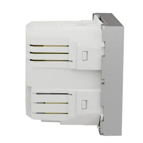 Розетка USB для зарядки, двойная, алюминий, 2 модуля, Unica New Schneider NU341830