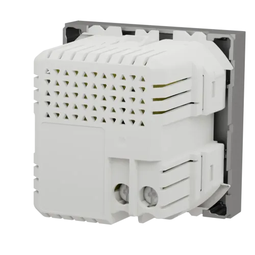 Розетка USB для зарядки, двойная, алюминий, 2 модуля, Unica New Schneider NU341830