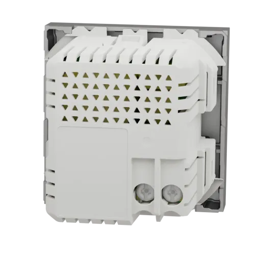 Розетка USB для зарядки, двойная, алюминий, 2 модуля, Unica New Schneider NU341830