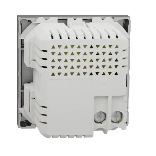 Розетка USB для зарядки, двойная, алюминий, 2 модуля, Unica New Schneider NU341830