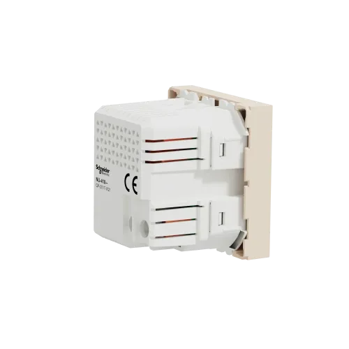 Розетка USB для зарядки, двойная, бежевый, 2 модуля, Unica New Schneider NU341844
