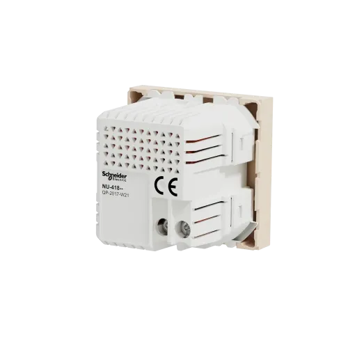 Розетка USB для зарядки, двойная, бежевый, 2 модуля, Unica New Schneider NU341844