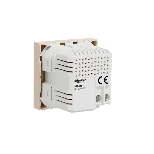Розетка USB для зарядки, двойная, бежевый, 2 модуля, Unica New Schneider NU341844