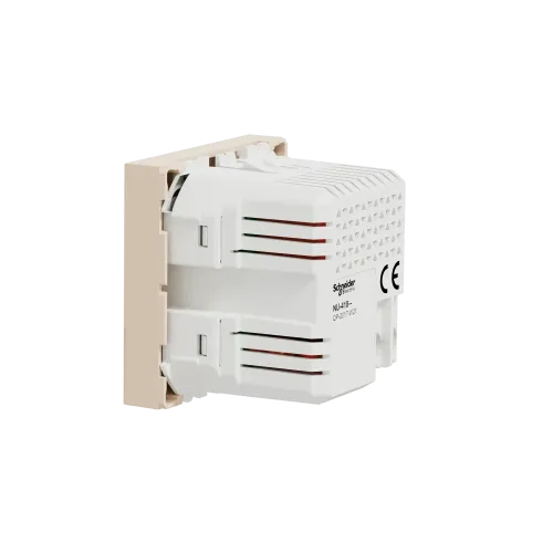 Розетка USB для зарядки, двойная, бежевый, 2 модуля, Unica New Schneider NU341844