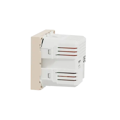 Розетка USB для зарядки, двойная, бежевый, 2 модуля, Unica New Schneider NU341844