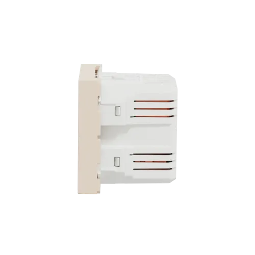 Розетка USB для зарядки, двойная, бежевый, 2 модуля, Unica New Schneider NU341844