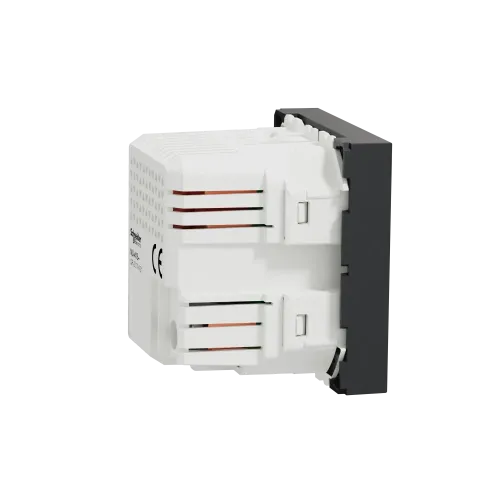 Розетка USB для зарядки, двойная, антрацит, 2 модуля, Unica New Schneider NU341854
