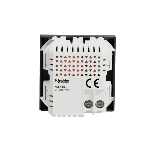 Розетка USB для зарядки, двойная, антрацит, 2 модуля, Unica New Schneider NU341854