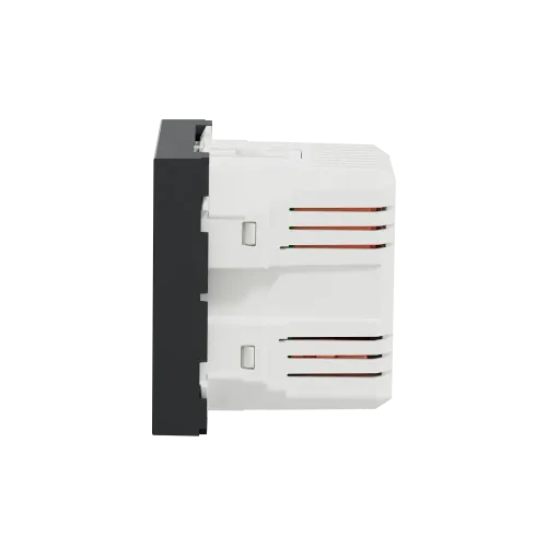 Розетка USB для зарядки, двойная, антрацит, 2 модуля, Unica New Schneider NU341854