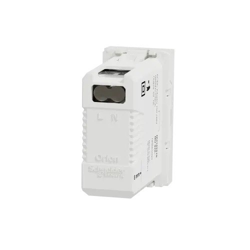 Розетка USB для зарядки, белый, 1 модуль, Unica New Schneider NU342818