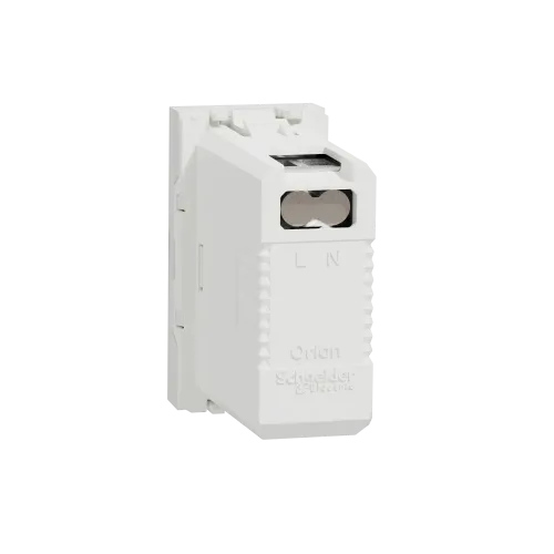 Розетка USB для зарядки, белый, 1 модуль, Unica New Schneider NU342818