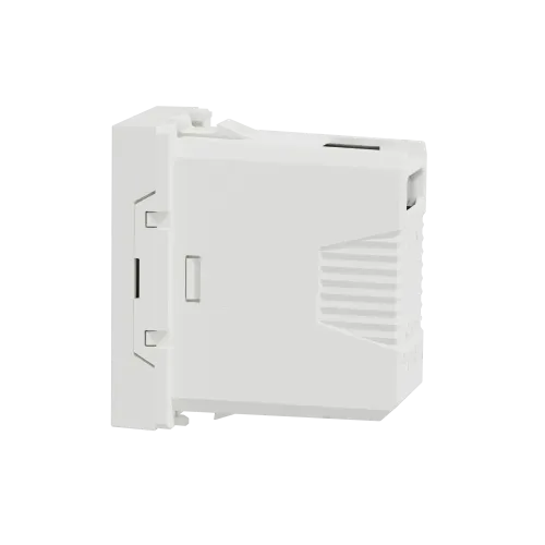 Розетка USB для зарядки, белый, 1 модуль, Unica New Schneider NU342818
