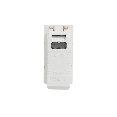 Розетка USB для зарядки, бежевый, 1 модуль, Unica New Schneider NU342844