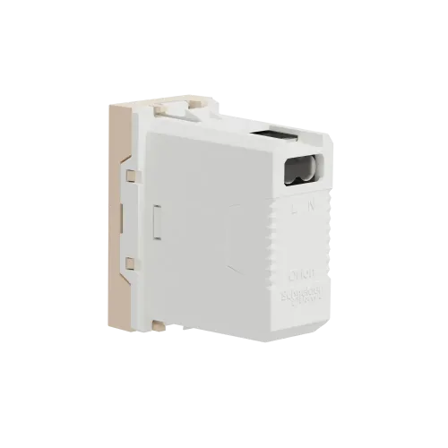 Розетка USB для зарядки, бежевый, 1 модуль, Unica New Schneider NU342844