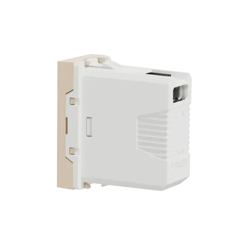 Розетка USB для зарядки, бежевый, 1 модуль, Unica New Schneider NU342844