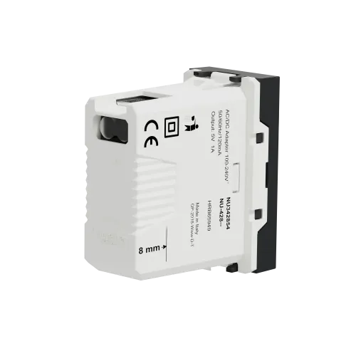 Розетка USB для зарядки, антрацит, 1 модуль, Unica New Schneider NU342854