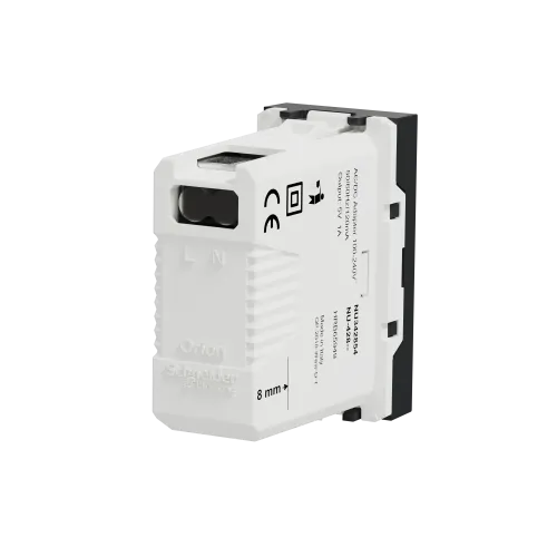 Розетка USB для зарядки, антрацит, 1 модуль, Unica New Schneider NU342854