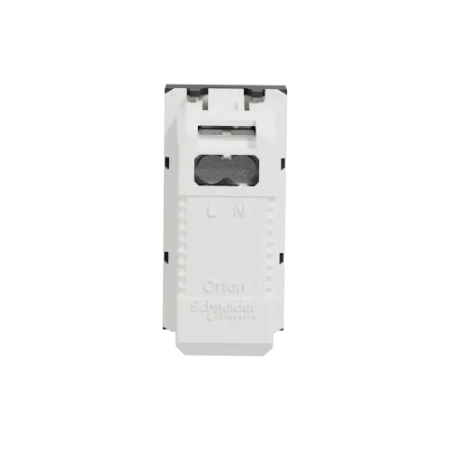 Розетка USB для зарядки, антрацит, 1 модуль, Unica New Schneider NU342854