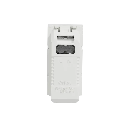 Розетка USB для передачи данных, белый, 1 модуль, Unica New Schneider NU342918