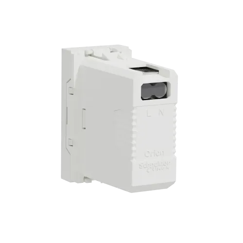Розетка USB для передачи данных, белый, 1 модуль, Unica New Schneider NU342918