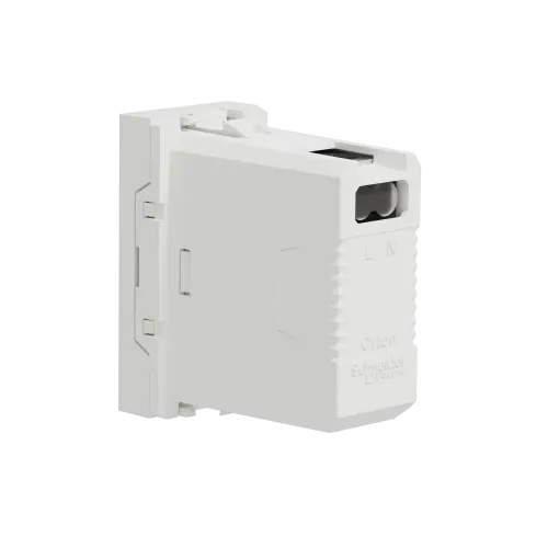Розетка USB для передачи данных, белый, 1 модуль, Unica New Schneider NU342918