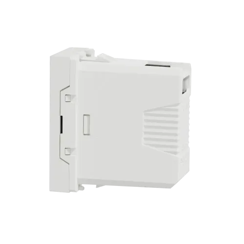 Розетка USB для передачи данных, белый, 1 модуль, Unica New Schneider NU342918