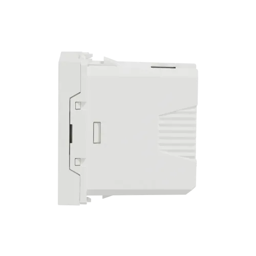 Розетка USB для передачи данных, белый, 1 модуль, Unica New Schneider NU342918
