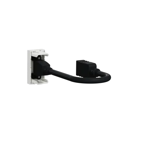 Розетка HDMI, белый, 1 модуль, Unica New Schneider NU343018