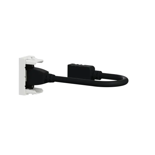 Розетка HDMI, белый, 1 модуль, Unica New Schneider NU343018