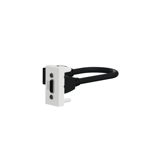 Розетка HDMI, белый, 1 модуль, Unica New Schneider NU343018