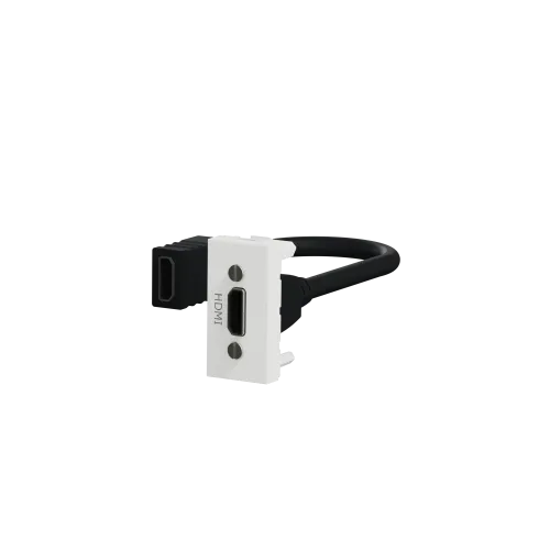 Розетка HDMI, белый, 1 модуль, Unica New Schneider NU343018