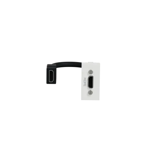 Розетка HDMI, белый, 1 модуль, Unica New Schneider NU343018