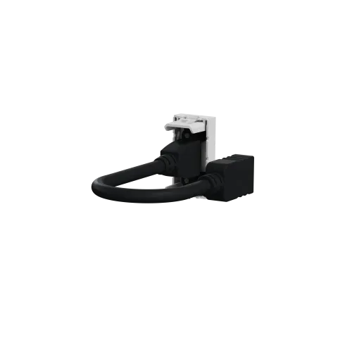 Розетка HDMI, алюминий, 1 модуль, Unica New Schneider NU343030