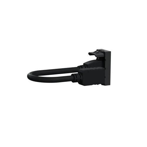Розетка HDMI, антрацит, 1 модуль, Unica New Schneider NU343054