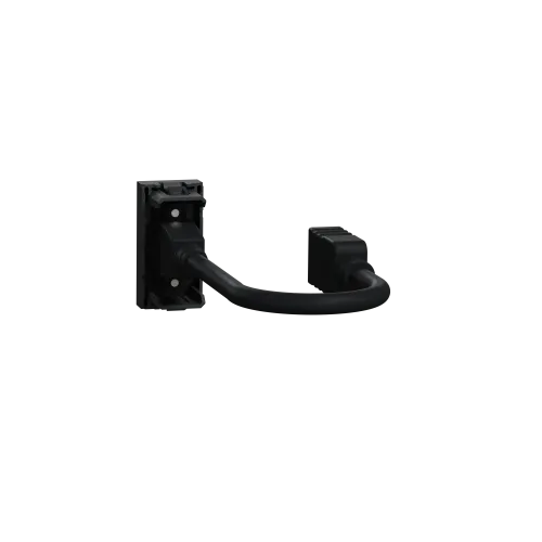 Розетка HDMI, антрацит, 1 модуль, Unica New Schneider NU343054